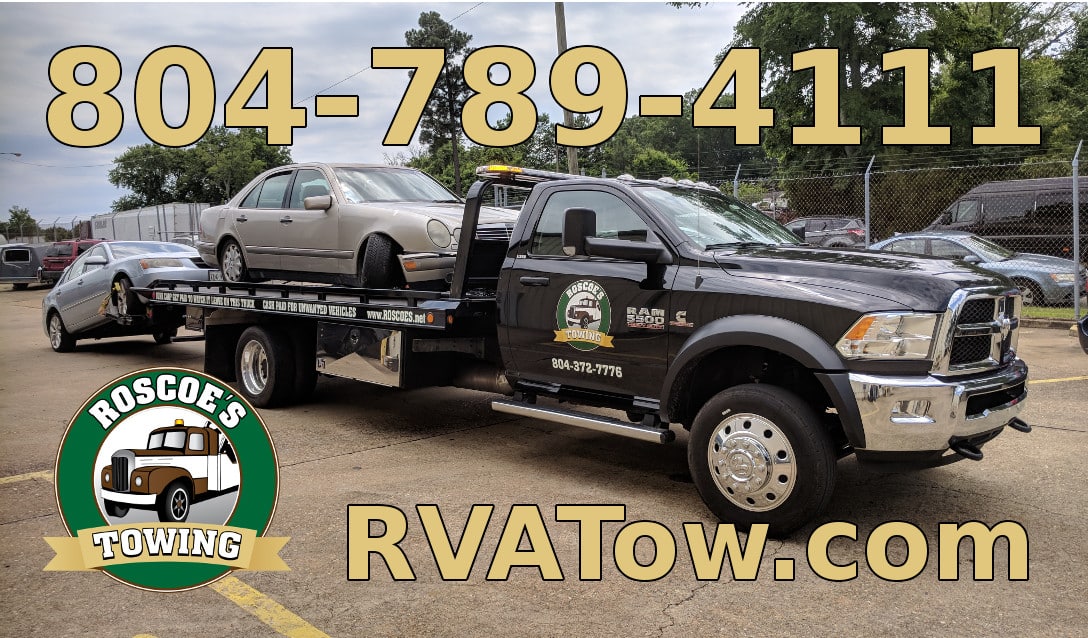 Towing Service. Tow Trucks Serving Richmond VA RVA Towing